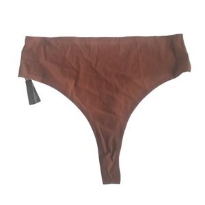 Skims Naked High Waist Thong Panty Jasper 2X NWT